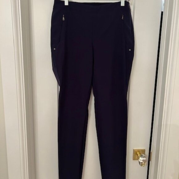 Ladies Ralph Lauren RLX Navy Golf Pants - Picture 1 of 3